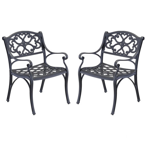 Wayfair Metal Patio Dining Chairs You'll Love in 2024